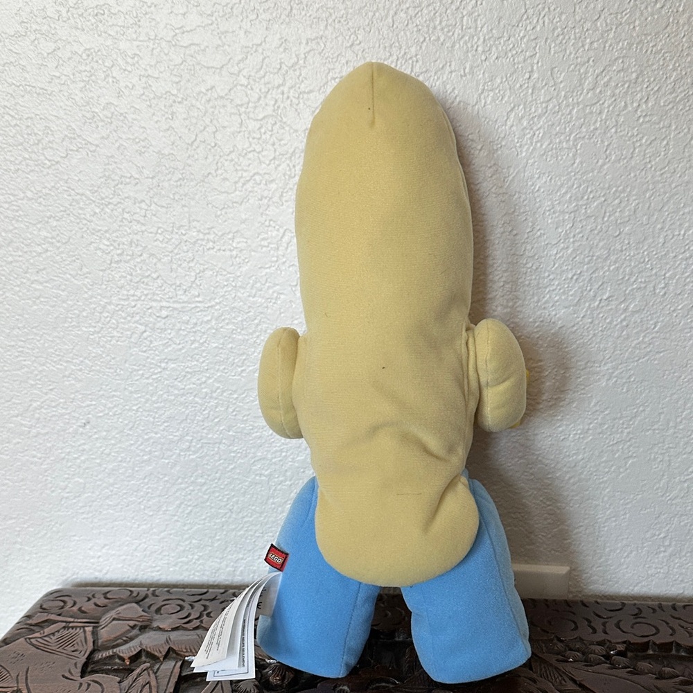 Lego Hot Dog Men Plush in Yellow, Maroon & Blue 2018 - Picture 4 of 6